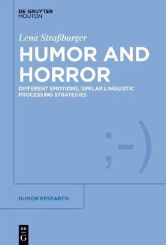 Humor and Horror (eBook, ePUB) - Straßburger, Lena