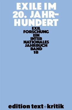 Cover Exile im 20. Jahrhundert (eBook, PDF)