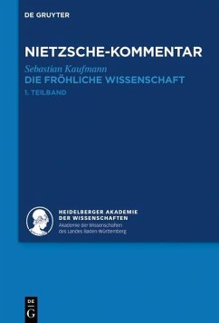 Cover Kommentar zu Nietzsches 