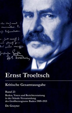 Cover Reden, Voten und Berichterstattung in der Stände-Versammlung des Großherzogtums Baden 1909-1915 (eBook, PDF)