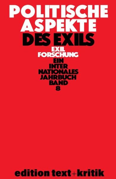 Politische Aspekte des Exils (eBook, PDF) Politische Aspekte des Exils (eBook, PDF)