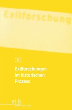Cover Exilforschungen im historischen Prozess (eBook, PDF)