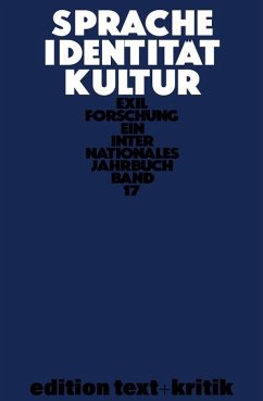Cover Sprache - Identität - Kultur (eBook, PDF)