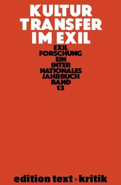 Cover Kulturtransfer im Exil (eBook, PDF)