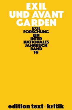 Cover Exil und Avantgarden (eBook, PDF)