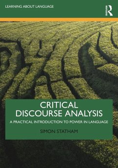 Critical Discourse Analysis (eBook, PDF) - Statham, Simon