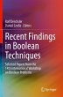 Recent Findings in Boolean Techniques - Bild 1