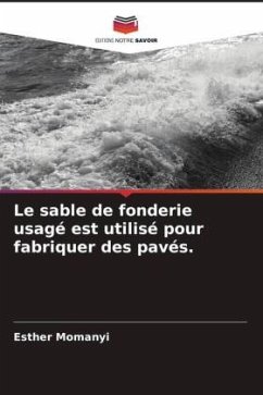 Le sable de fonderie usagé est utilisé pour fabriquer des pavés. - Momanyi, Esther