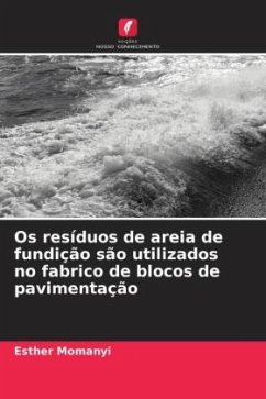 Os resíduos de areia de fundição são utilizados no fabrico de blocos de pavimentação - Momanyi, Esther