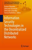Information Security Technologies in the Decentralized Distributed Networks (eBook, PDF)