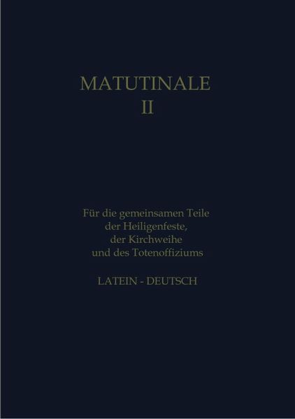 Matutinale II (eBook, ePUB) Matutinale II (eBook, ePUB)