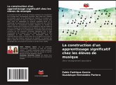 La construction d'un apprentissage significatif chez les élèves de musique La construction d'un apprentissage significatif chez les élèves de musique