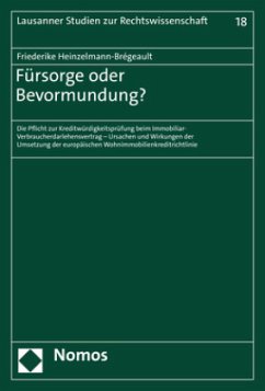 Fürsorge oder Bevormundung? - Heinzelmann-Brégeault, Friederike