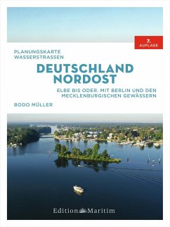 Planungskarte Wasserstraßen Deutschland Nordost - Müller, Bodo