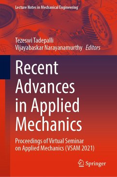 Recent Advances in Applied Mechanics (eBook, PDF)