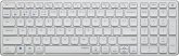 Rapoo E9700M Weiß Kabellose Multimodus Tastatur