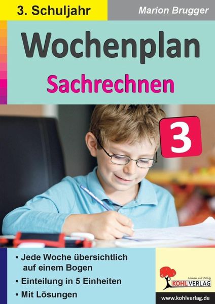 Wochenplan Sachrechnen / Klasse 3 (eBook, PDF) Wochenplan Sachrechnen / Klasse 3 (eBook, PDF)