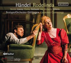 Rodelinda-Oper In 3 Akten,Hwv 19 (Live-Aufn.) - Dennis/Lowrey/Cummings/Festspielorch.Göttingen/+
