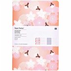 Notizbücher Sakura Sakura, DIN A5, orange/blau FSC MIX