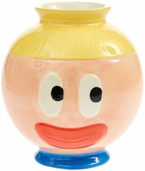 EYE CANDY Keramik Vase, klein, Höhe 16 cm