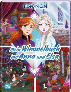 Disney Die Eiskönigin: Mein Wimmelbuch mit Anna und Elsa - Disney, Walt