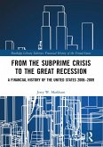 From the Subprime Crisis to the Great Recession (eBook, ePUB)