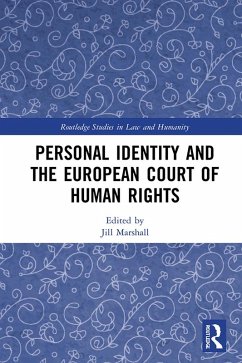 Cover Personal Identity and the European Court of Human Rights (eBook, ePUB)