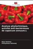 Analyse phytochimique, activité anti-bactérienne de capsicum annuum.L