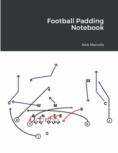 Cover Football Padding Notebook