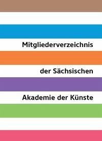 Mitgliederverzeichnis der Sächsischen Akademie der Künste