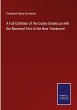 A Full Collation of the Codex... - Bild 1