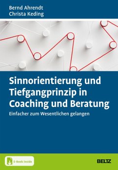 Cover Sinnorientierung und Tiefgangprinzip in Coaching und Beratung (eBook, PDF)