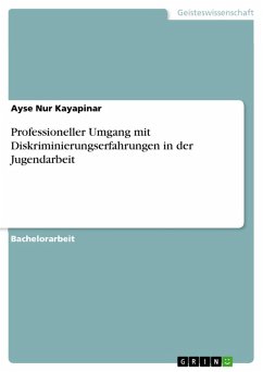 Professioneller Umgang mit Diskriminierungserfahrungen in der Jugendarbeit (eBook, ePUB) - Kayapinar, Ayse Nur