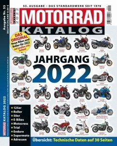 Motorrad-Katalog 2022 (Mängelexemplar)