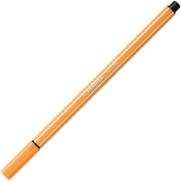 Premium-Filzstift - STABILO Pen 68 - Einzelstift - papaya
