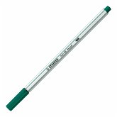 Premium-Filzstift mit Pinselspitze für variable Strichstärken - STABILO Pen 68 brush - Einzelstift - blaugrün