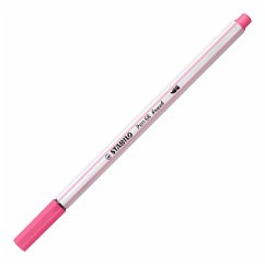 Premium-Filzstift mit Pinselspitze für variable Strichstärken - STABILO Pen 68 brush - Einzelstift - rosa
