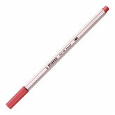 Premium-Filzstift mit Pinselspitze für variable Strichstärken - STABILO Pen 68 brush - Einzelstift - rostrot