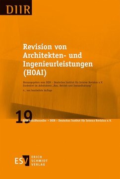 Revision von Architekten- und Ingenieurleistungen (HOAI) - DIIR - Arbeitskreis "Bau, Betrieb und Instandhaltung"