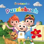 CoComelon Puzzlebuch. Mit 4 Puzzles zu je 12 Teilen