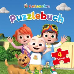 CoComelon Puzzlebuch. Mit 4 Puzzles zu je 12 Teilen - Schwager & Steinlein Verlag