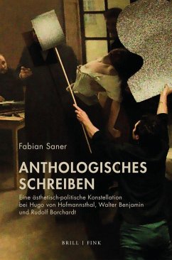 Anthologisches Schreiben - Saner, Fabian