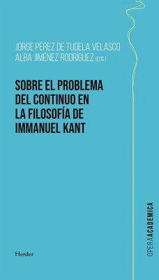 Cover Sobre el problema del continuo en la filosofía de Kant (eBook, ePUB)