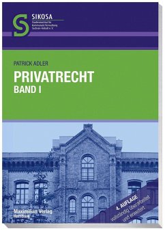 Privatrecht. Band 01 - Adler, Patrick