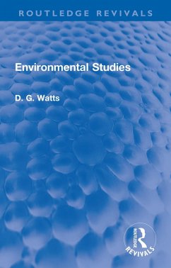 Environmental Studies (eBook, PDF) - Watts, D. G.