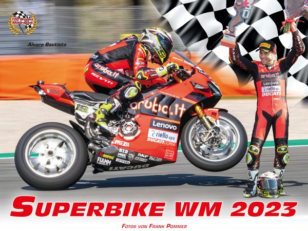 Superbike WM Kalender 2023 von Frank Pommer - Kalender portofrei bestellen