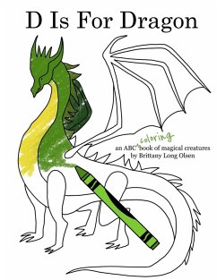 Cover D Is For Dragon Coloring Book