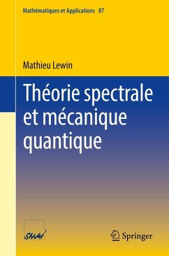 Théorie spectrale et mécanique quantique (eBook, PDF) - Lewin, Mathieu