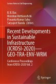 Recent Developments in Sustainable Infrastructure (ICRDSI-2020)—GEO-TRA-ENV-WRM (eBook, PDF)