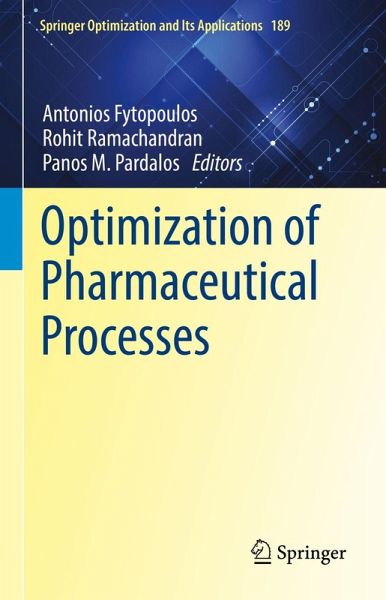 Optimization of Pharmaceutical Processes (eBook, PDF)